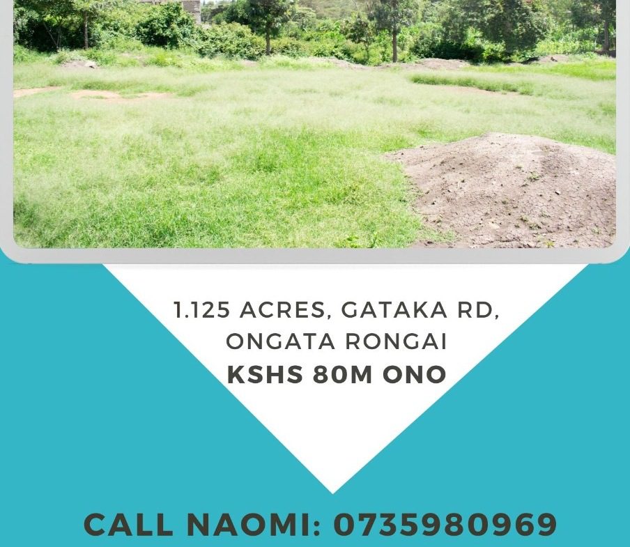 Ongata Rongai Plot for Sale